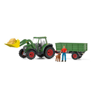 Schleich Tractor with Trailer 42608